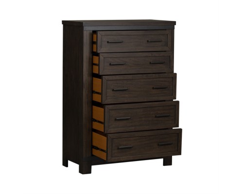 THORNWOOD HILLS 5 DRAWER CHEST